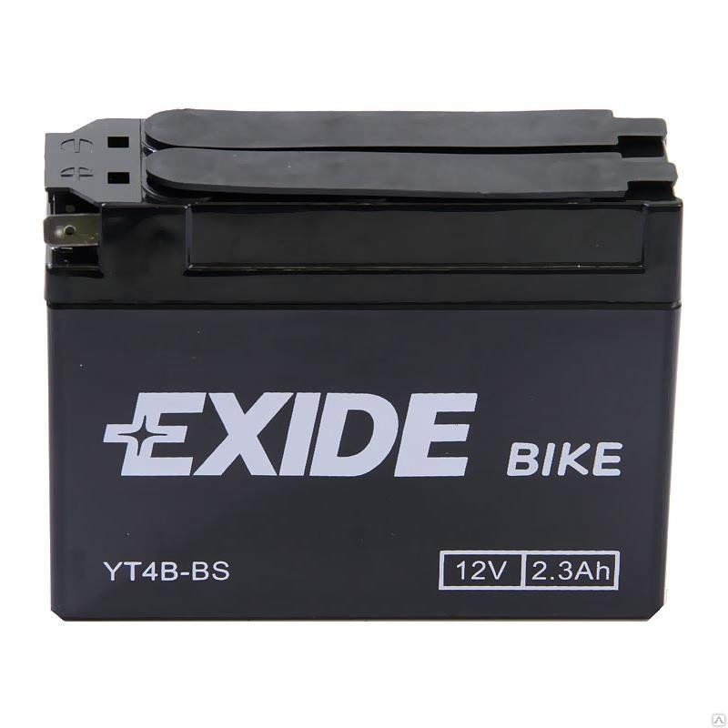 Аккумулятор EXIDE BIKE 12V 2.3 Ач (A/h) - YT4B-BS