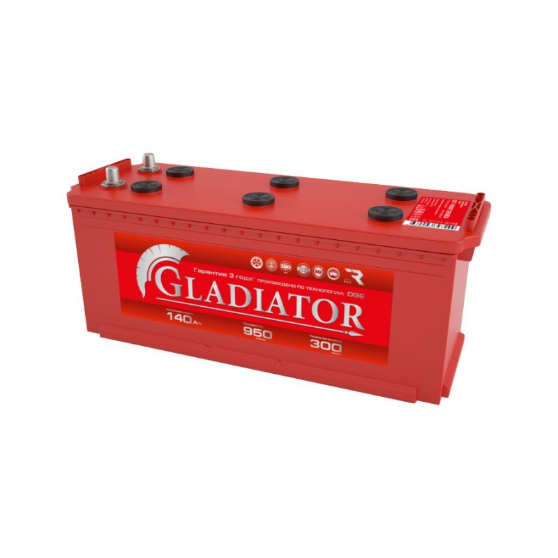 Аккумулятор GLADIATOR 6СТ-140.3 L обратная полярность - GL14031