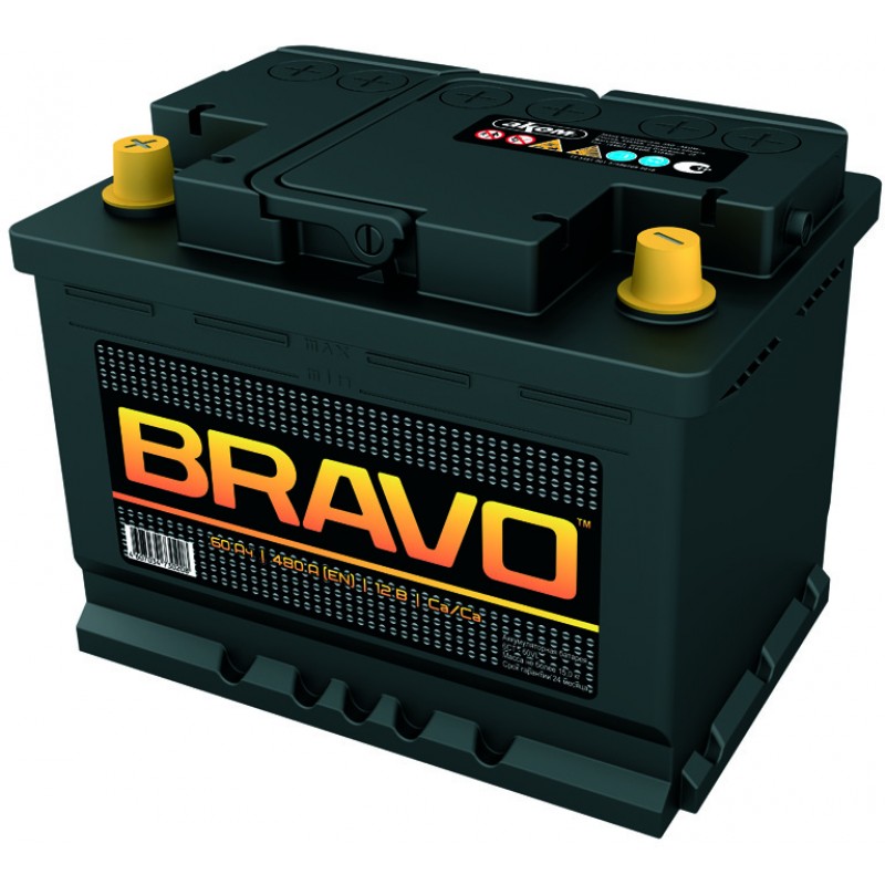 Аккумулятор BRAVO 6CT-60.1 прямая полярность