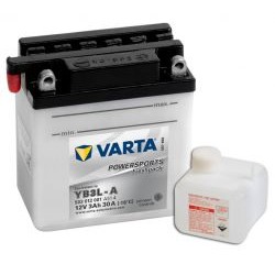 Мото аккумулятор VARTA Freshpack 503012001 3 Ач (A/h) - YB3L-A
