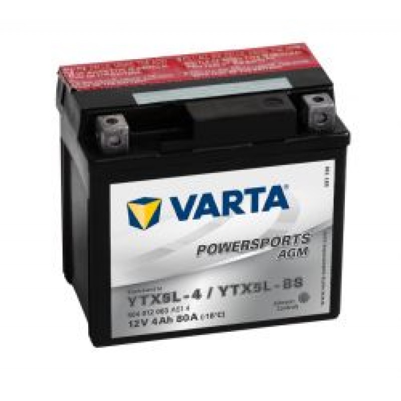 Аккумулятор VARTA AGM 504012003 4 Ач (A/h)-YTX5L-BS