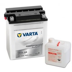 Мото аккумулятор VARTA Freshpack 514012014 14 Ач (A/h) - YB14-A2