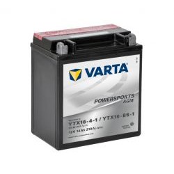 Мото аккумулятор VARTA AGM 514901022 14 Ач (A/h) - YTX16-BS-1