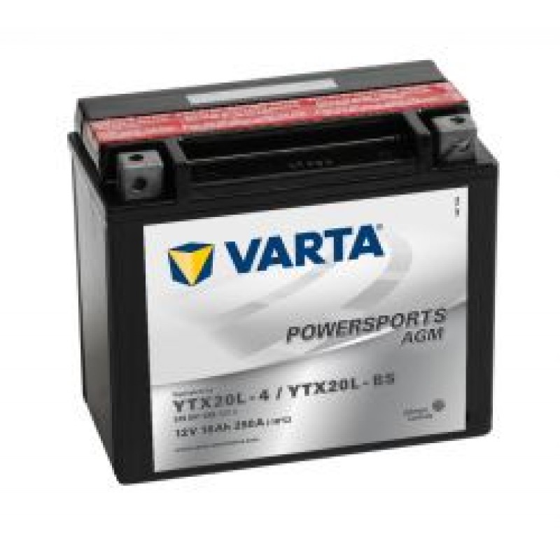 Аккумулятор VARTA AGM 518901026 18 Ач (A/h)-YTX20L-BS