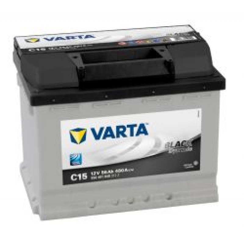 Аккумулятор VARTA Black Dynamic C15 56 Ач (A/h) прямая полярность - 556401048