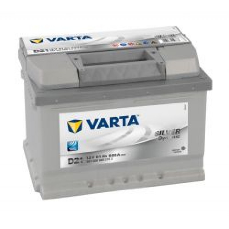 Аккумулятор VARTA Silver Dynamic D21 61 Ач (A/h) обратная полярность - 561400060