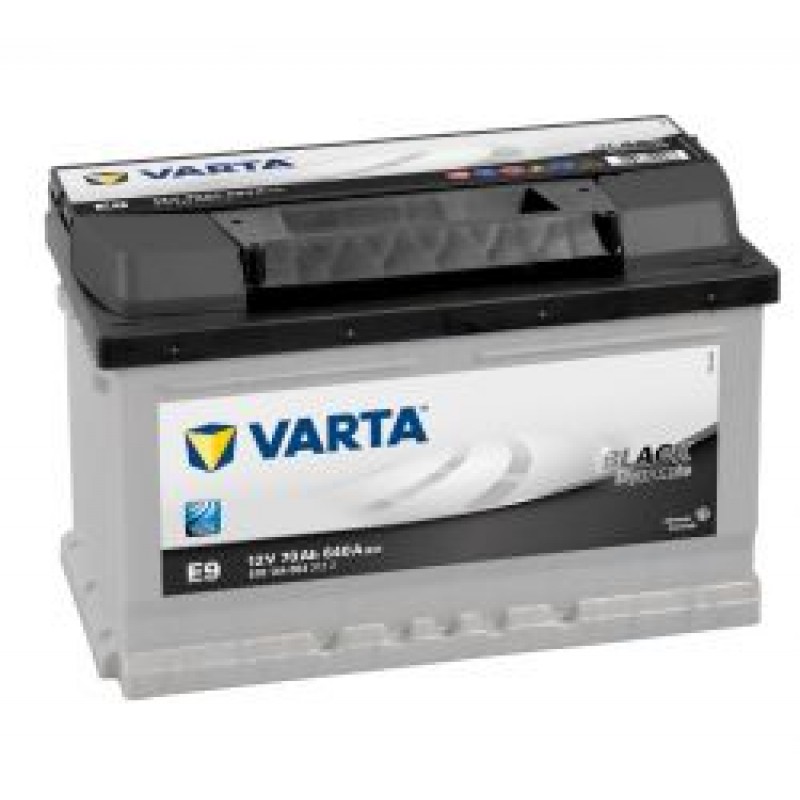 Аккумулятор VARTA Black Dynamic E9 70 Ач (A/h) обратная полярность - 570144064