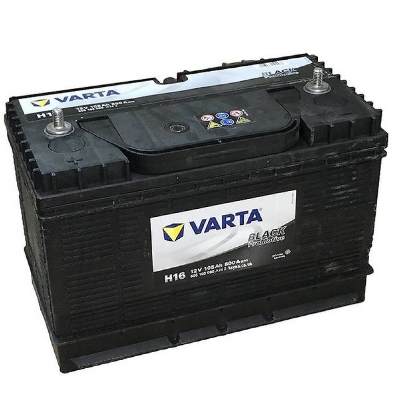 Аккумулятор VARTA Promotive Black/31S-900 H16 105 Ач (A/h) полярность универсальная - 605103080
