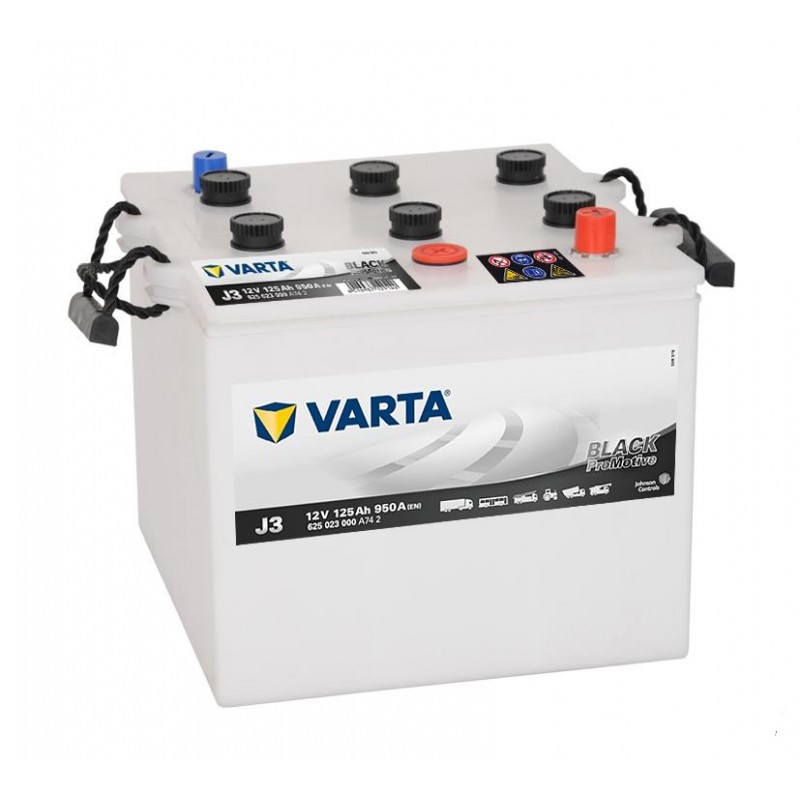 Аккумулятор VARTA Promotive Black J3 125 Ач (A/h) полярность 2 - 625023000